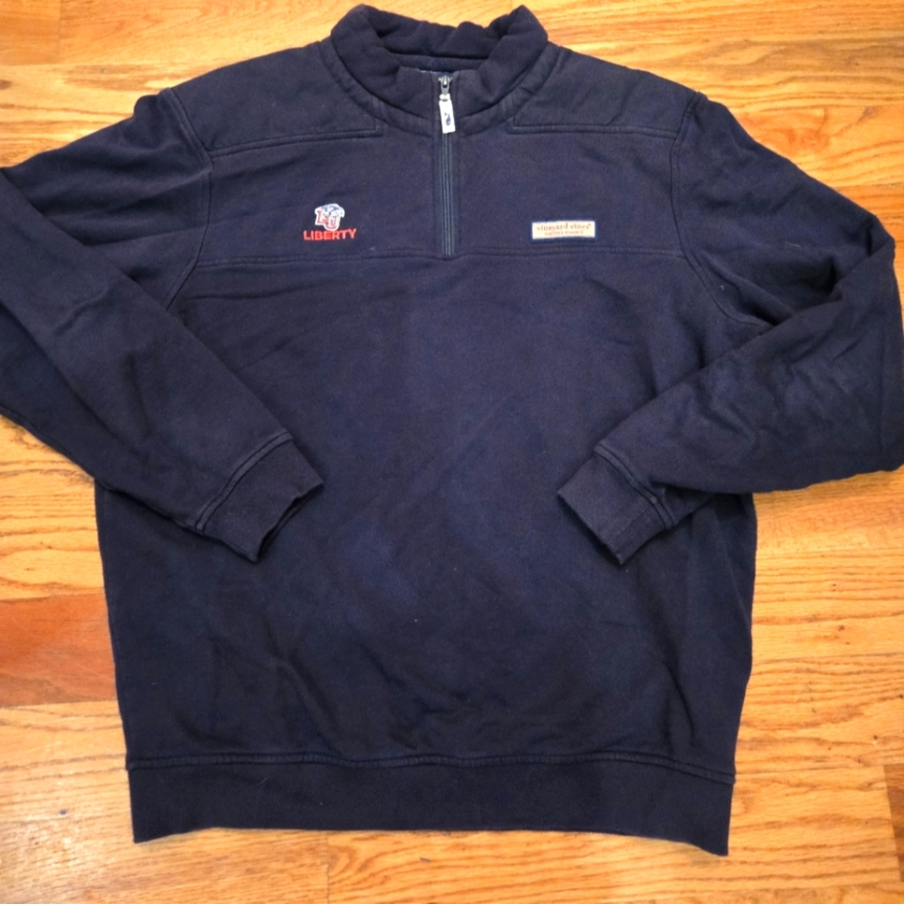 Vineyard Vines Liberty University Pullover,  Medium